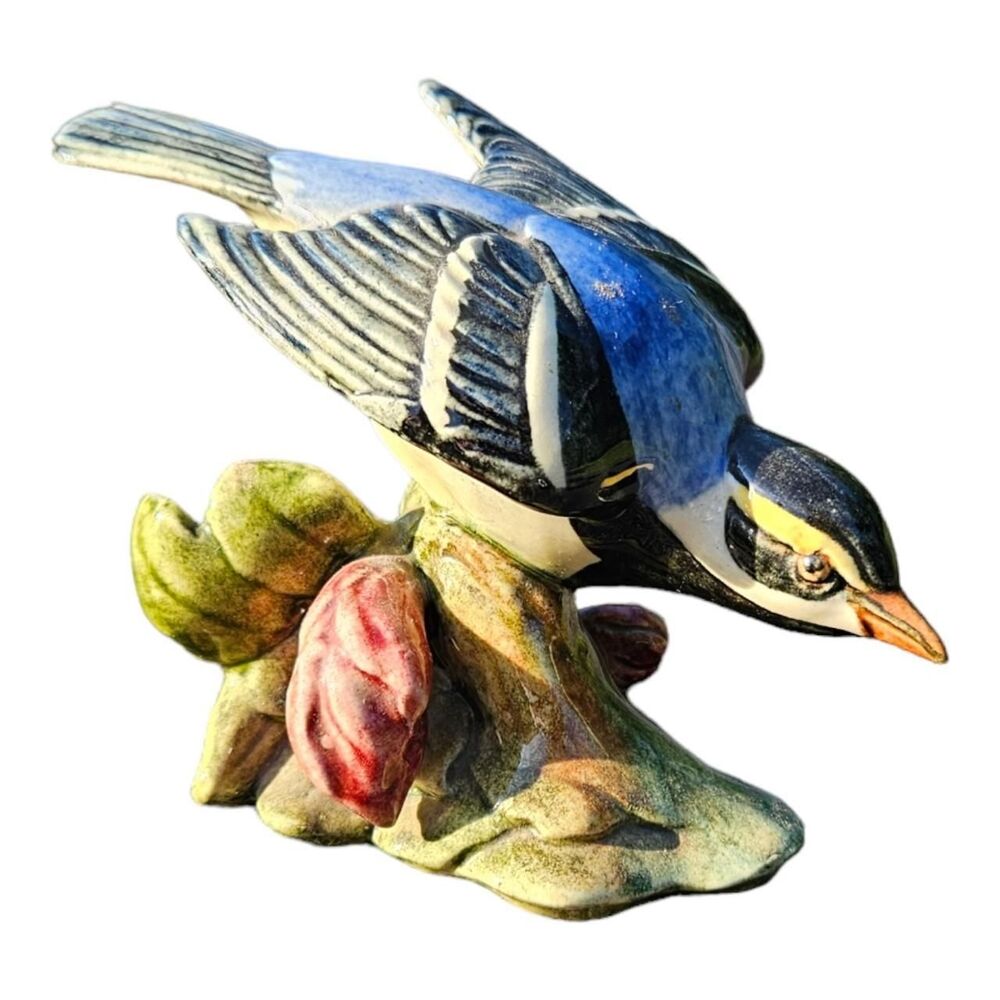 VTG Stangl Black Throated Warbler Figurine